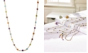 EFFY Collection EFFY&reg; Mosaic Collection Multi-Gemstone Link Collar Necklace (9 ct. t.w.) in 14k Gold